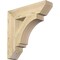 Ekena Millwork Imperial Slat Rough Sawn Bracket, Douglas Fir, 4"W x 18"D x 18"H BKT04X18X18IMP06RDF - alternate 1